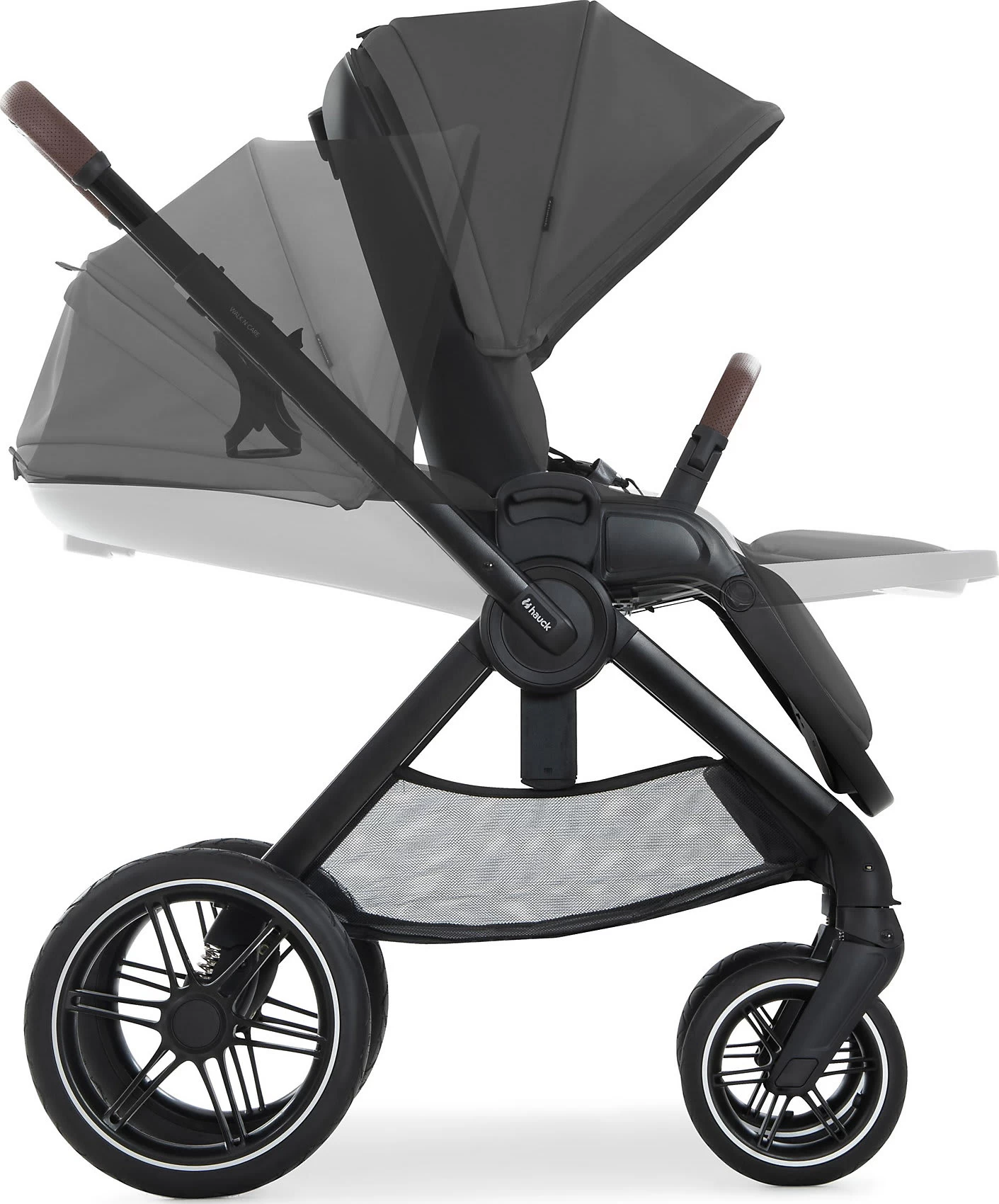 HAUCK Buggy Walk N Care, Dark Grey â Bild 9