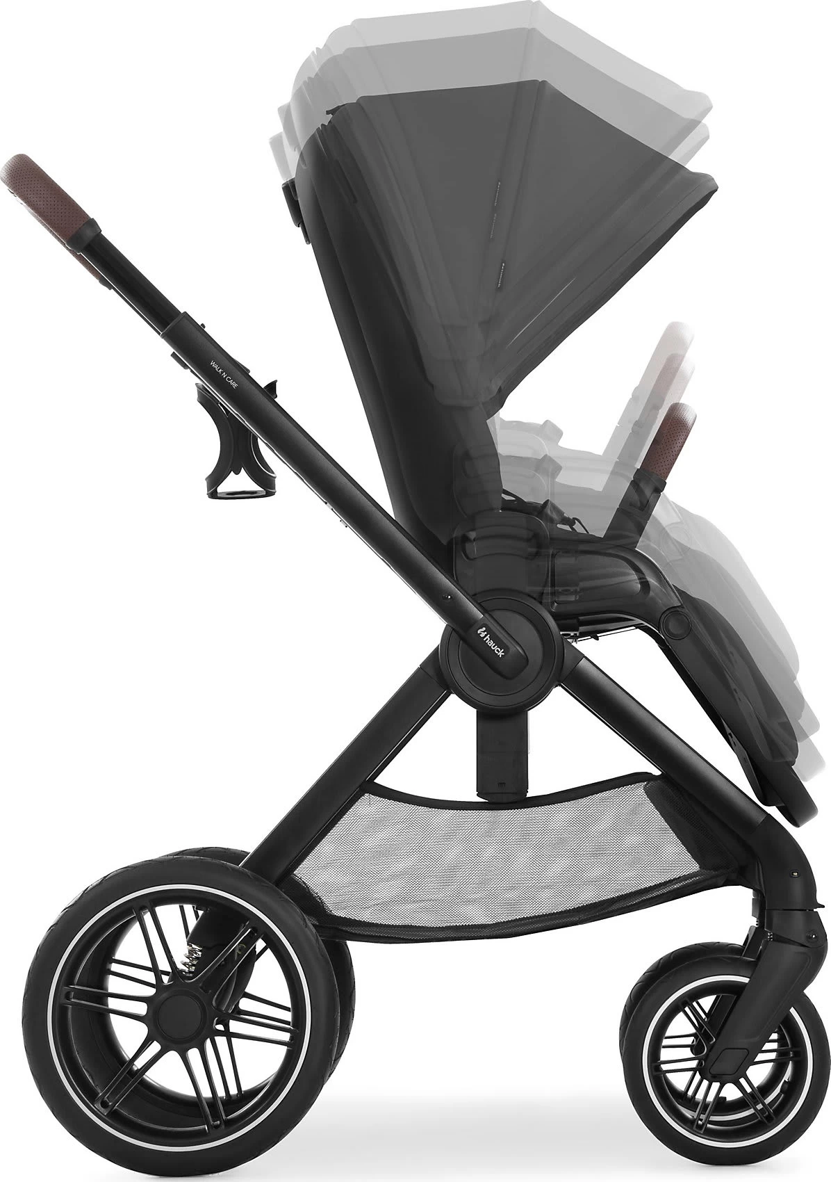HAUCK Buggy Walk N Care, Dark Grey â Bild 10
