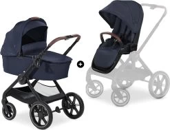 HAUCK Kinderwagen Walk N Care Set, Dark Navy Blue