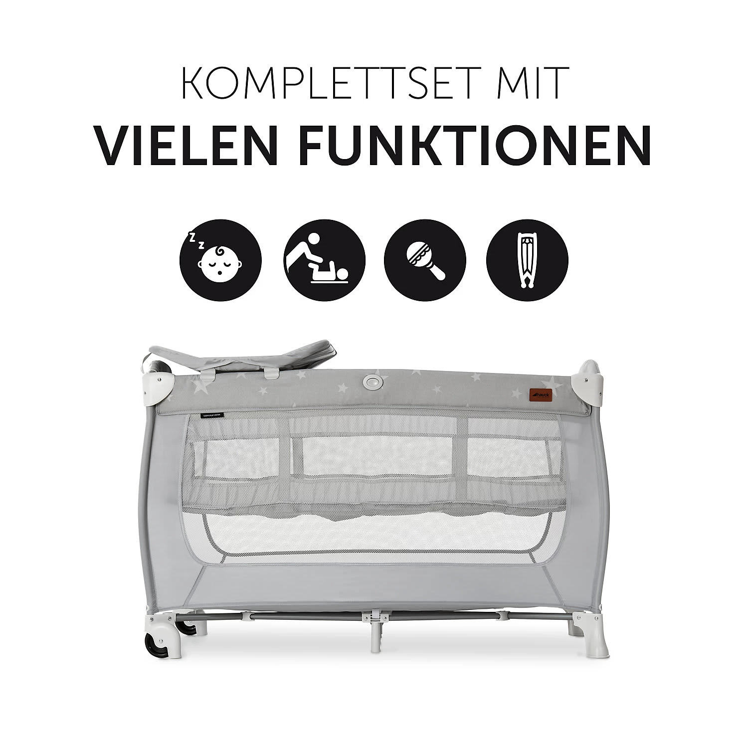 HAUCK Reisebett Sleep N Play Center, Stars â Bild 4