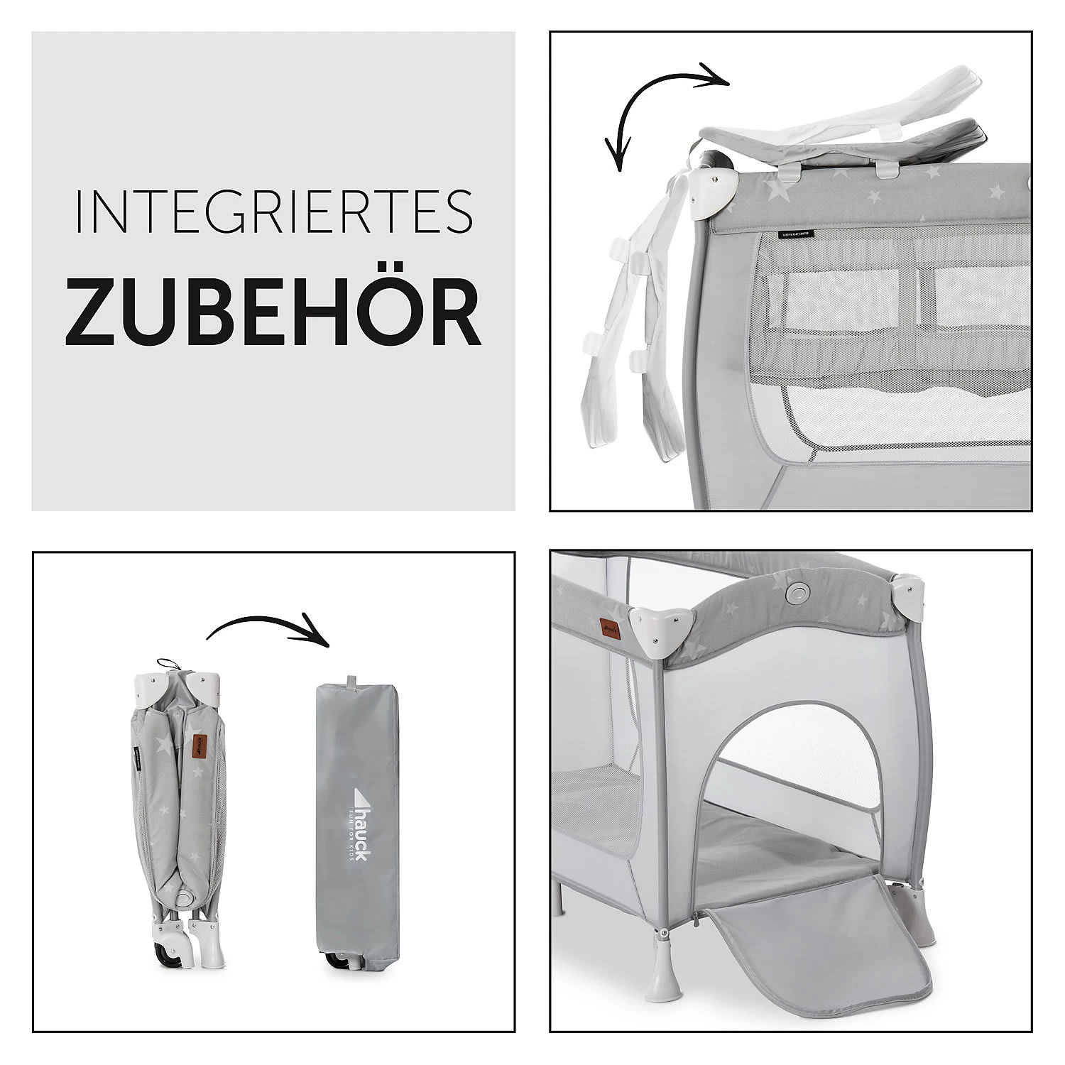HAUCK Reisebett Sleep N Play Center, Stars â Bild 5