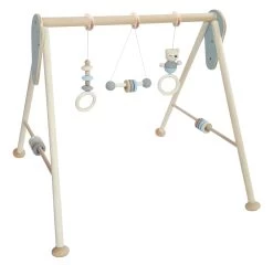 Babyspielgerät In Natur/Blau