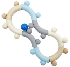 Motorikrassel Rassel "Acht" In Bunt