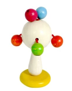 Rassel "Klapperbäumchen" In Bunt