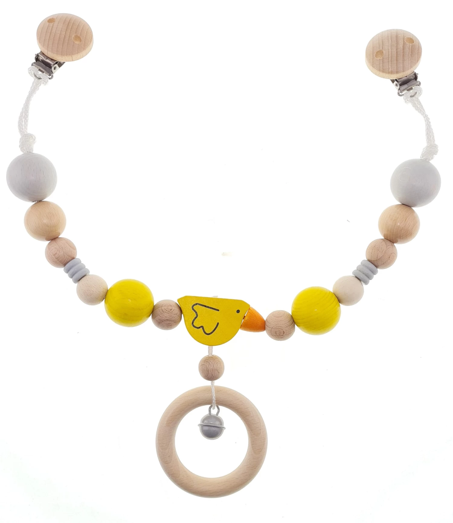 Wagenkette "Ente" In Nature/gelb