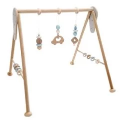 Spieltrapez Aus Holz Höhenverstellbar In Natur