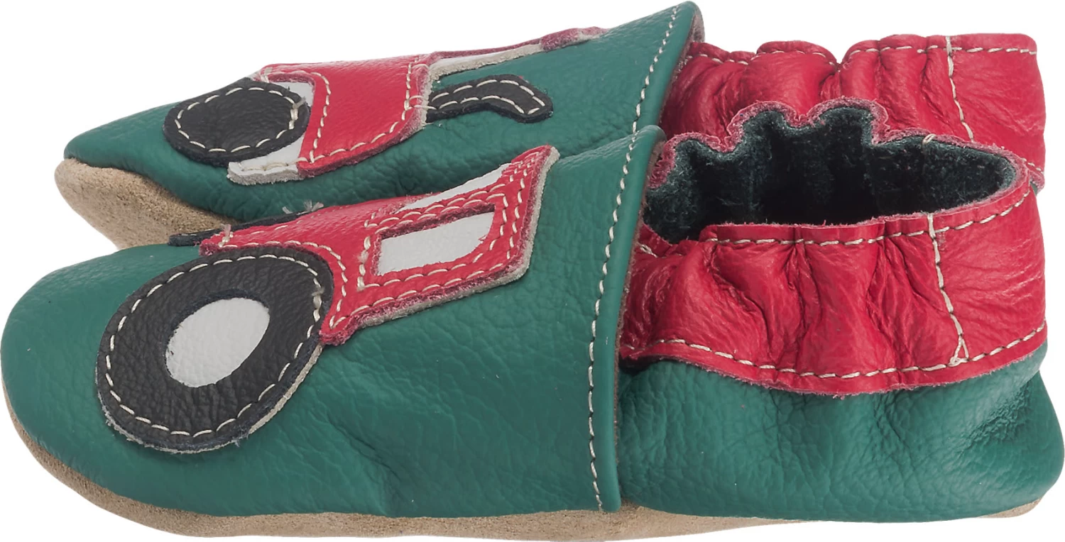Krabbelschuhe 'Traktor' â Bild 3