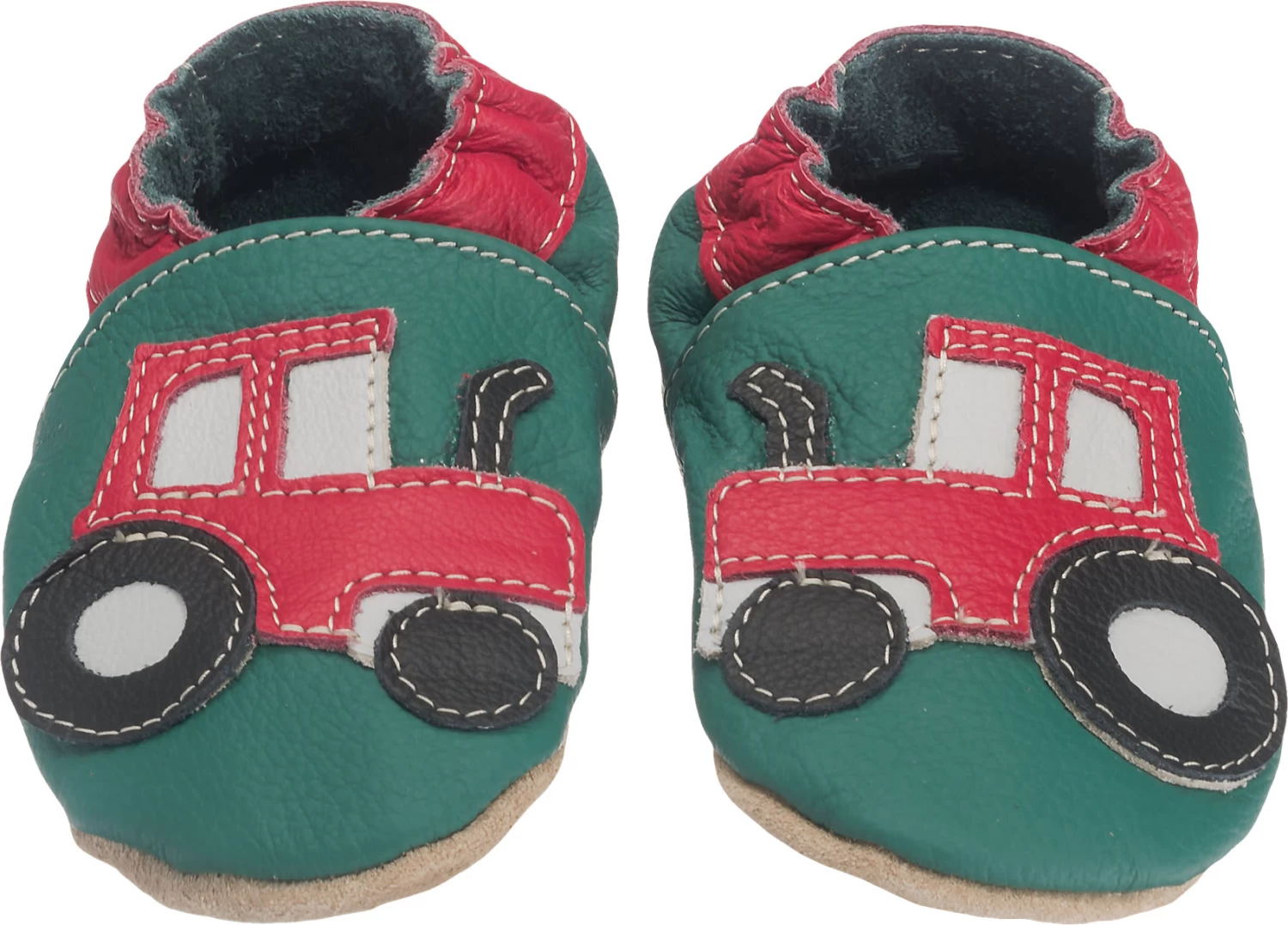 Krabbelschuhe 'Traktor' â Bild 4