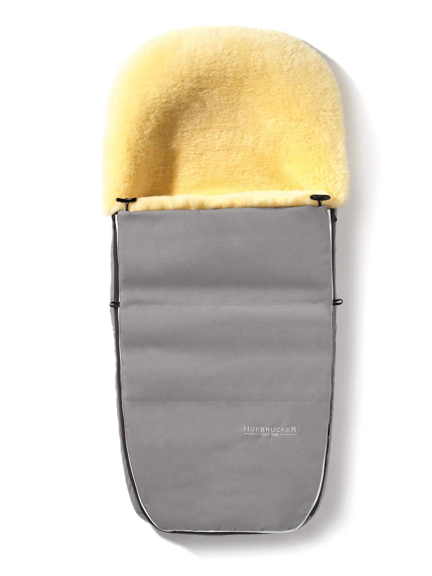 Kinderwagen Fußsack Polaris In Silbergrau