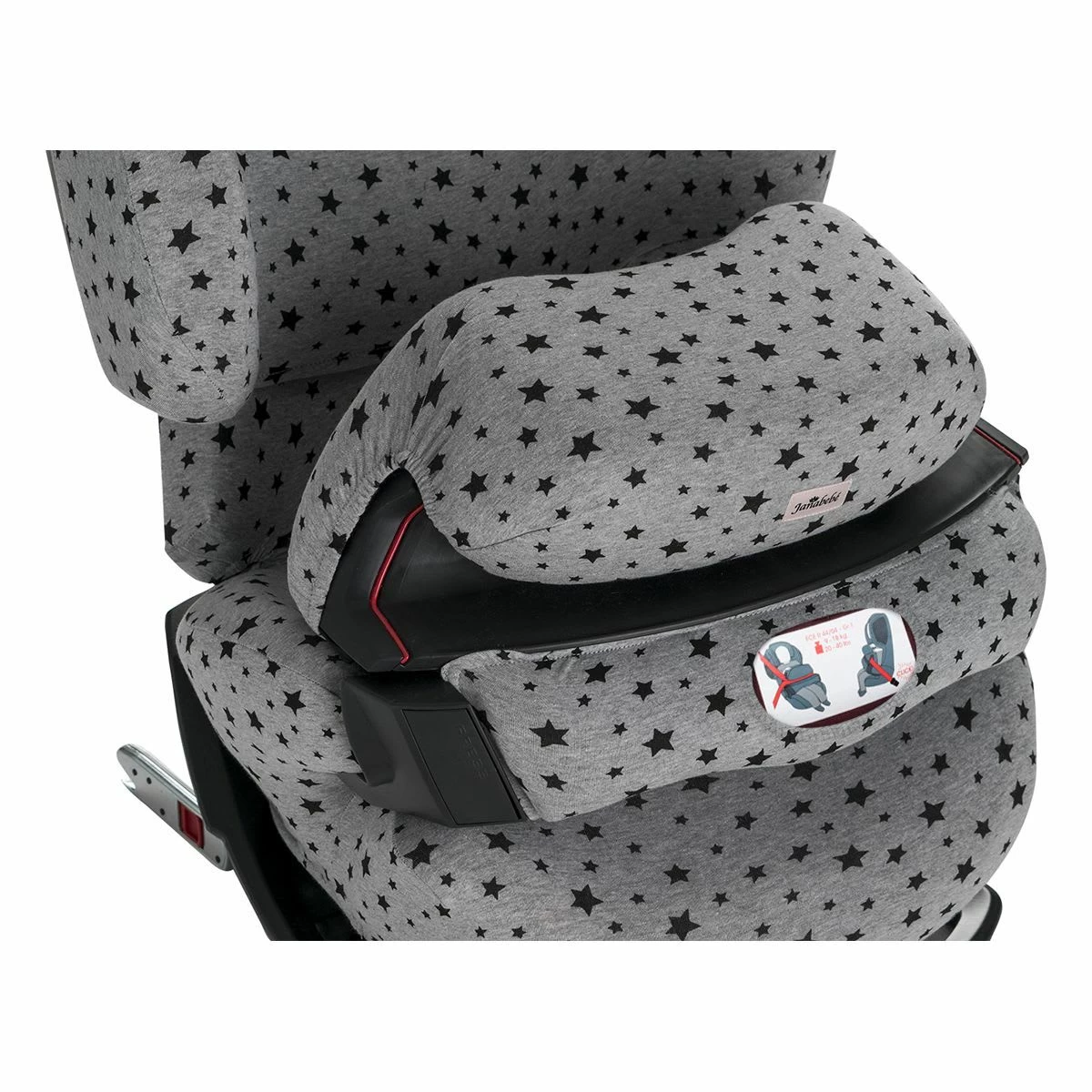 Abdeckung Kompatibel Mit Cybex Pallas Fix, 2 Fix In Black Star â Bild 3