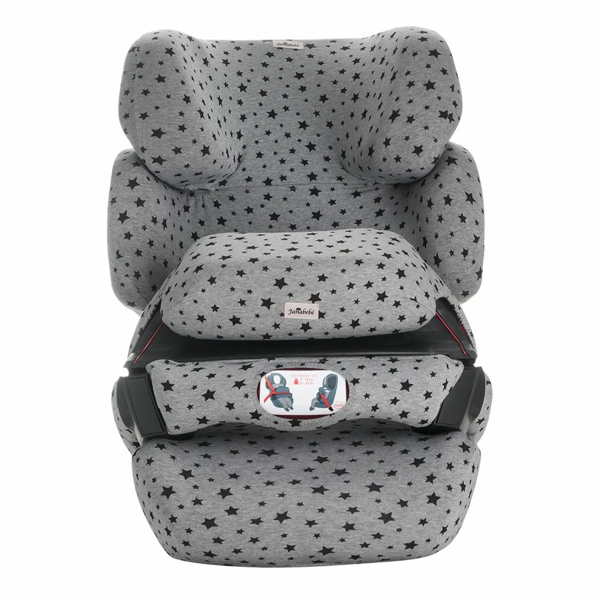 Abdeckung Kompatibel Mit Cybex Pallas Fix, 2 Fix In Black Star