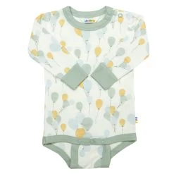 Joha Bambus Langarmbody In Hellgrün