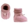 Joha Booties Krabbelschuhe Merino-Wolle In Old Rose