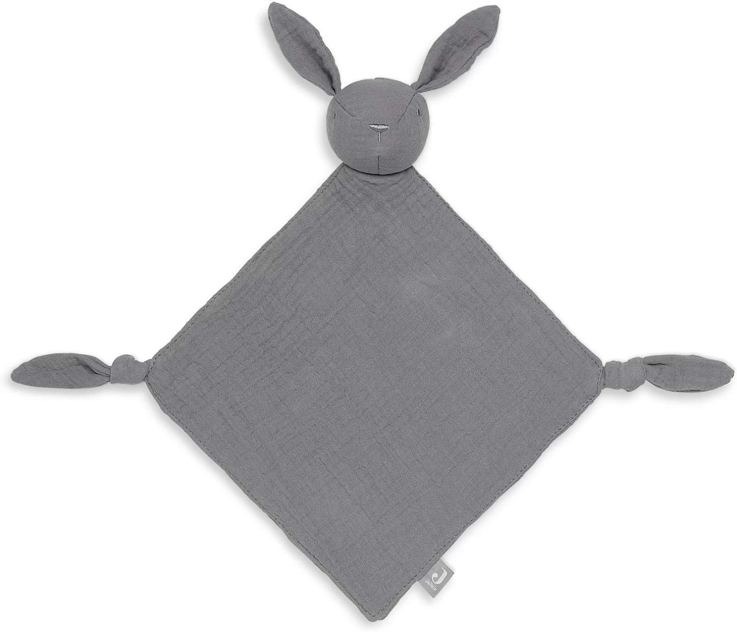 Jollein Schmusetuch Bunny Ears Storm Grey