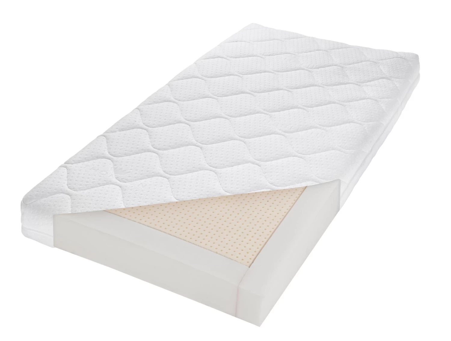 Wiegenmatratze In Weiß