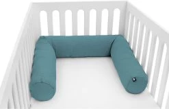 Nestchenschlange Waffelpiqué, Greenery, 180 Cm