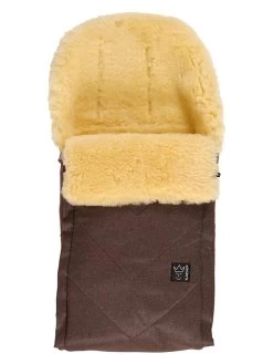 Lammfell-Fußsack "Duub" In Braun - (L)88 X (B)47 Cm