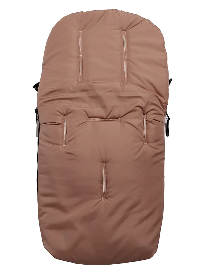 Lammfell-Fußsack "Polar" In Hellbraun - (L)85 X (B)43 Cm – Bild 5