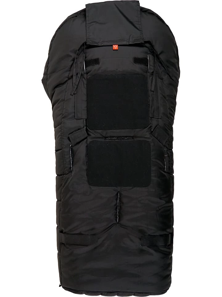Thermo-Fußsack "Pauli 3 In 1" In Schwarz - (L)90 X (B)45 Cm – Bild 5