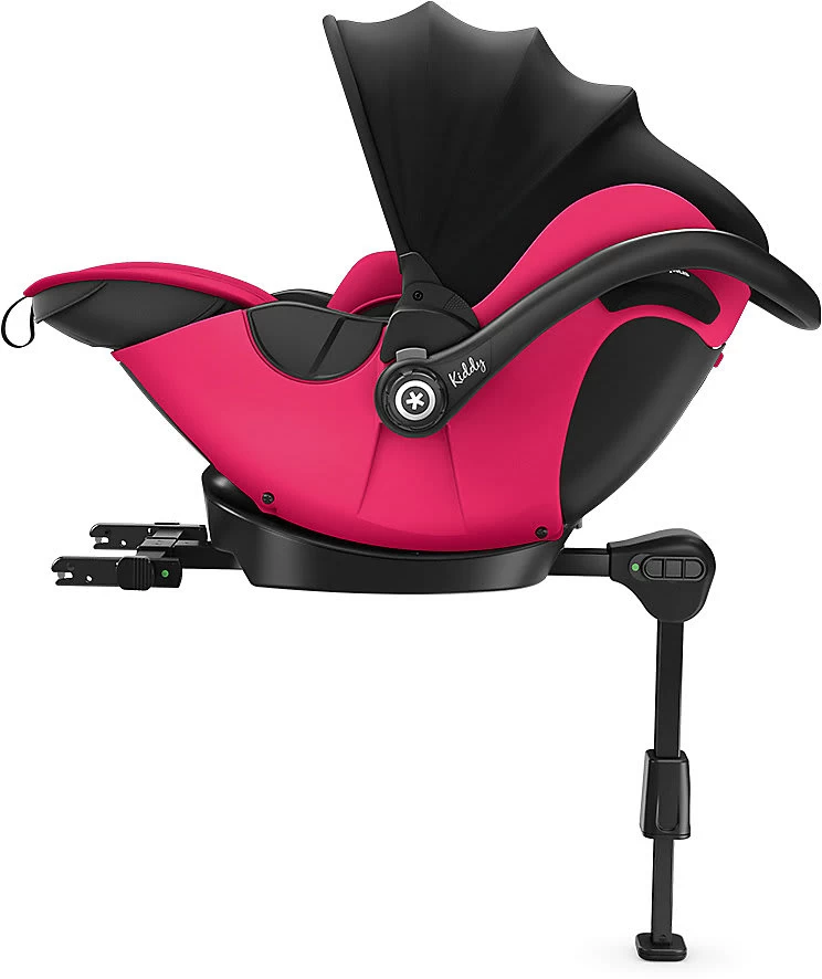 KIDDY Babyschale Evoluna I-Size 2 Inkl. Isofix-Base 2, Berry Pink â Bild 2