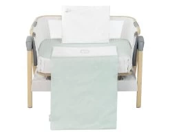 Babywiege Bettwäsche-Set 5-tlg In Grün