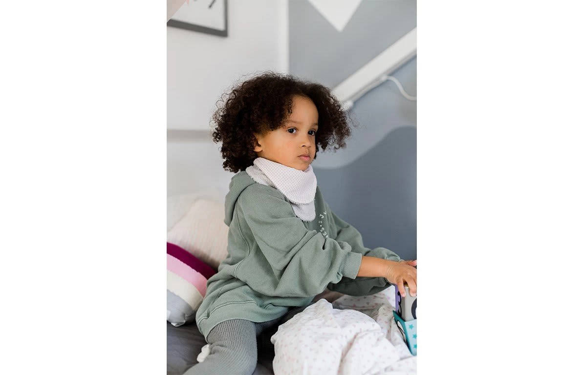 Dreieckstuch In Zartrosa â Bild 2