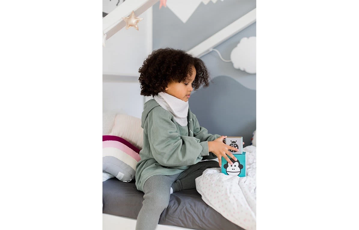 Dreieckstuch In Zartrosa â Bild 4