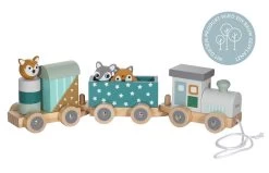 Holzeisenbahn In Sternen-Design