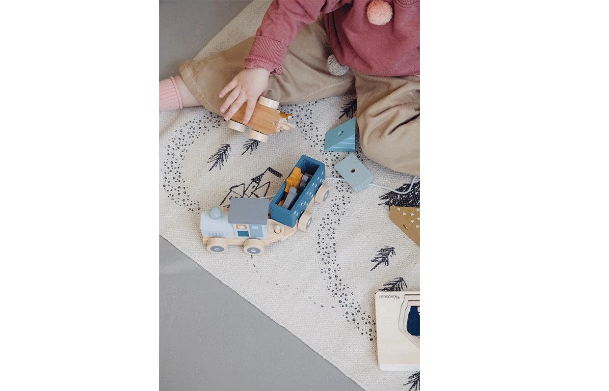 Holzeisenbahn In Sternen-Design â Bild 4