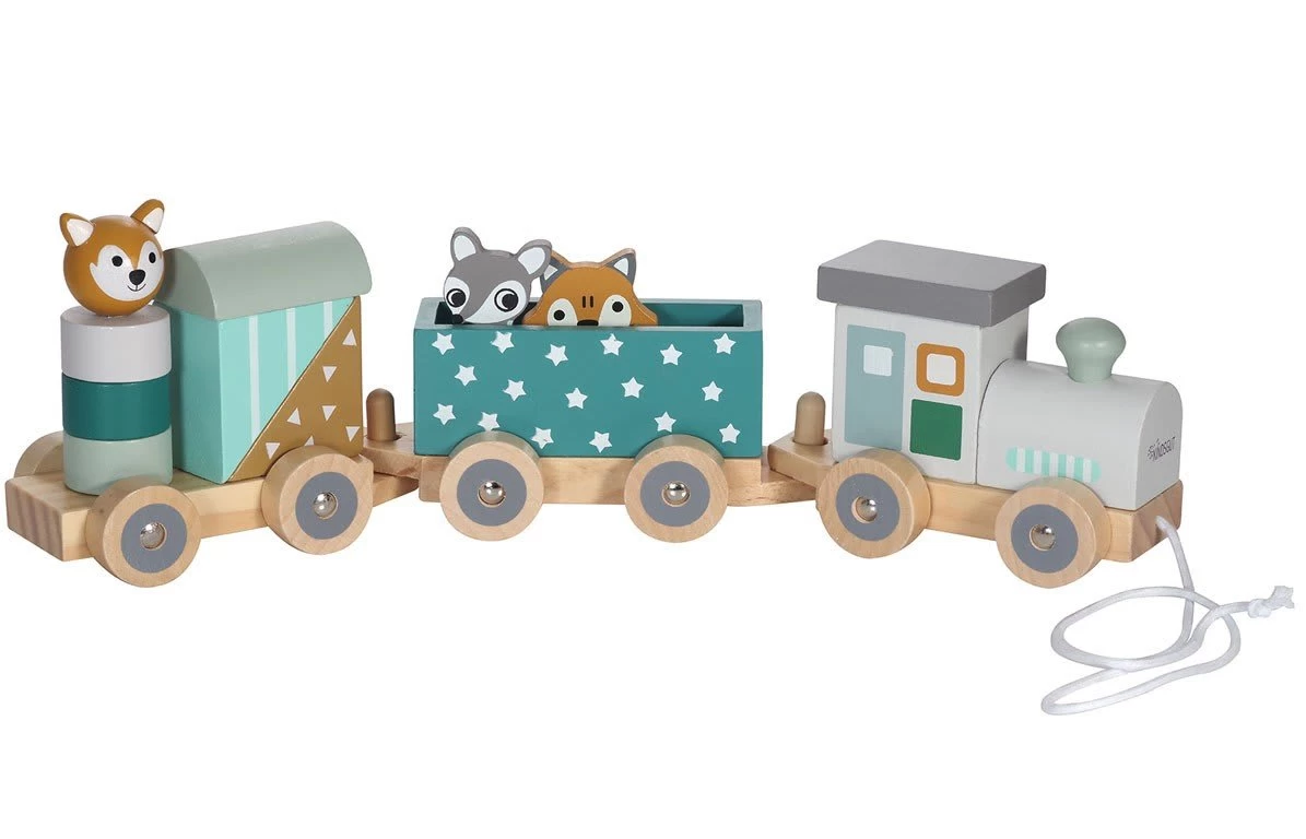 Holzeisenbahn In Sternen-Design â Bild 7