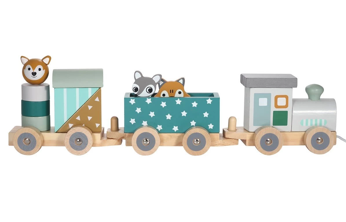 Holzeisenbahn In Sternen-Design â Bild 8