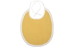 Lätzchen Paris Aus Musselin Stoff In Senf