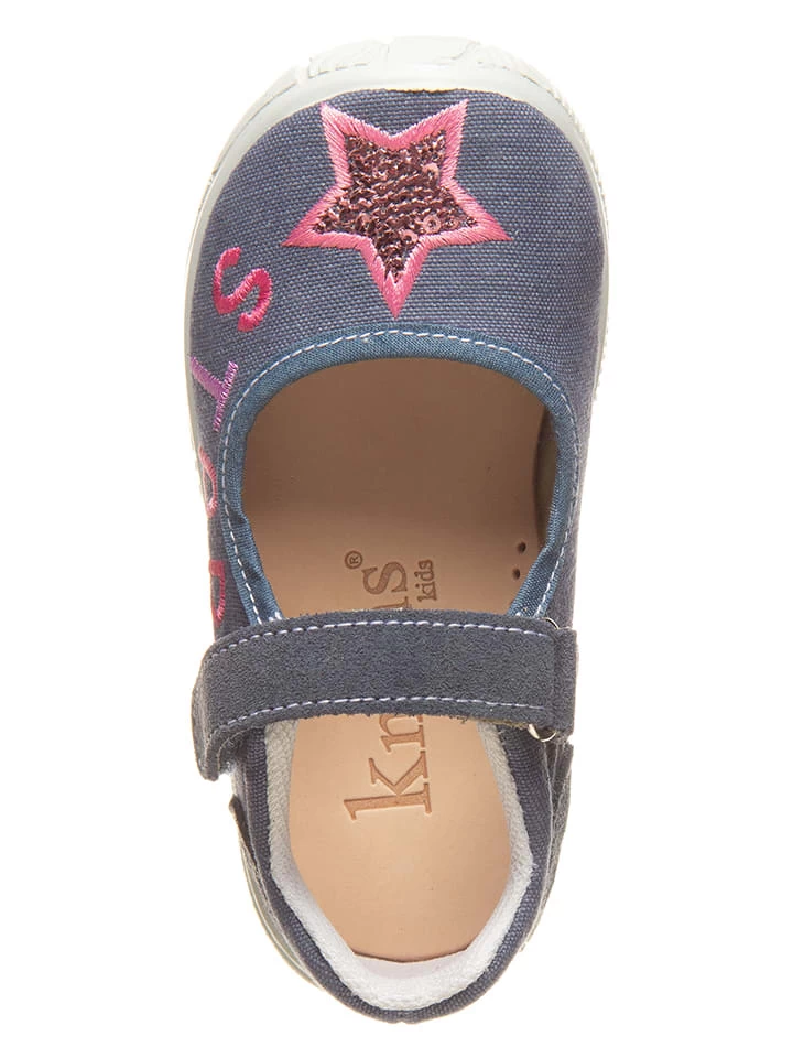 Spangenballerinas In Blau â Bild 4