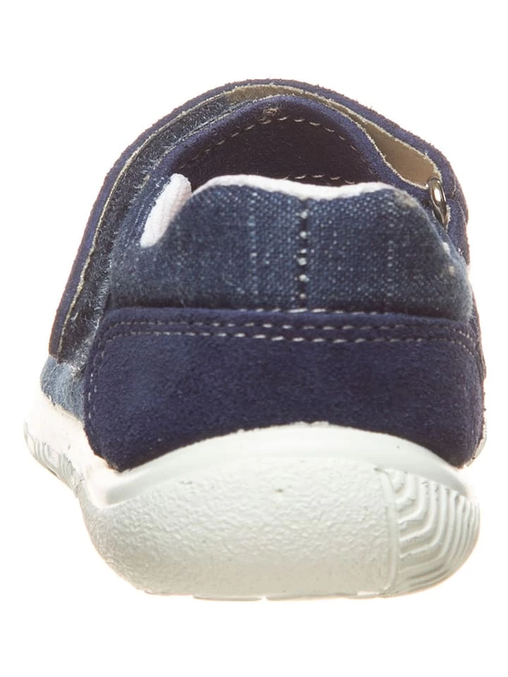 Spangenballerinas In Dunkelblau â Bild 3