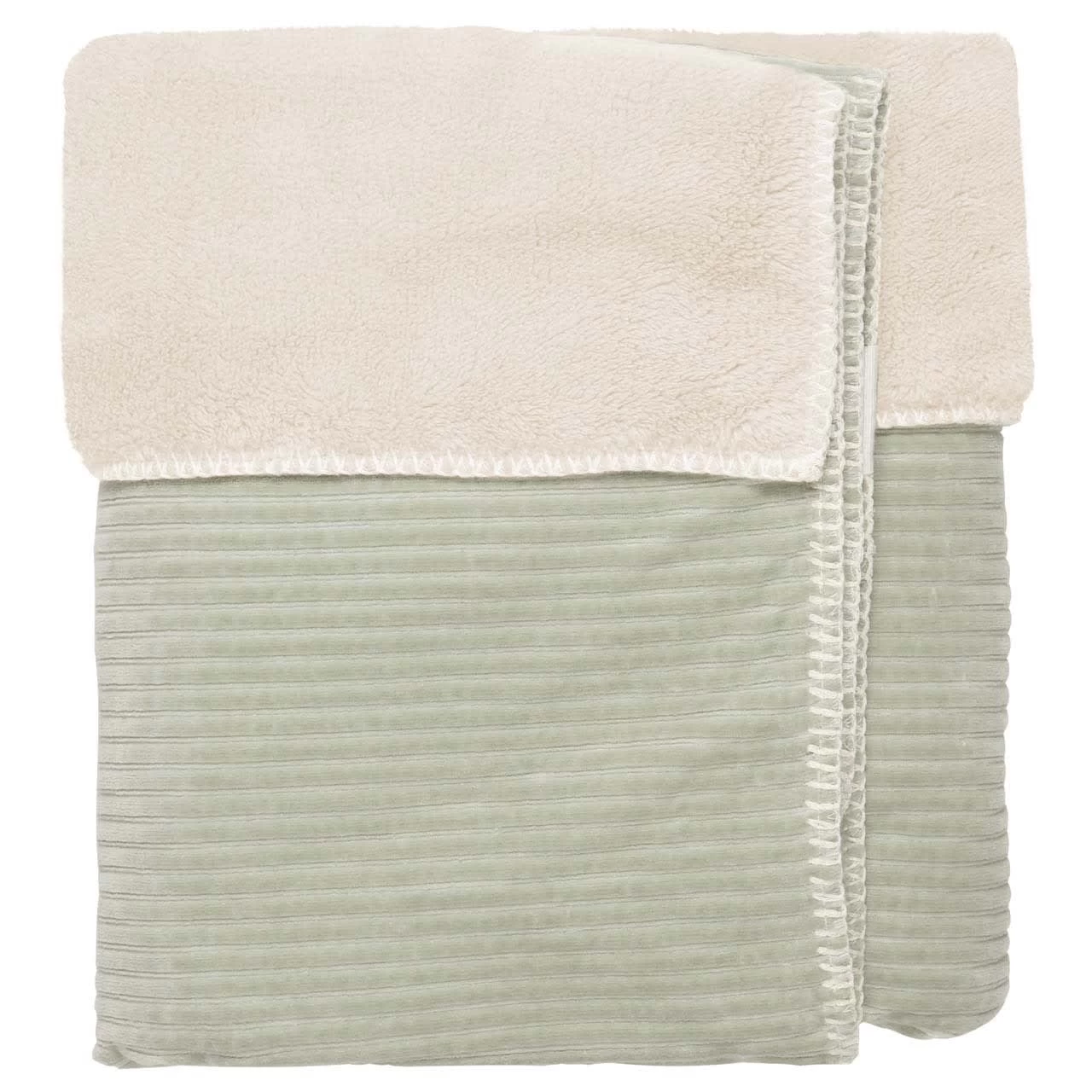 Bettdecke Plüsch Vik In Grün – Bild 2
