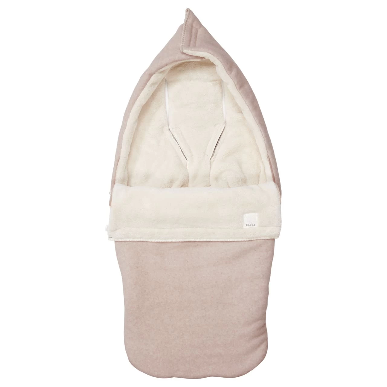 Buggy Fußsack Plüsch Denver In Ton