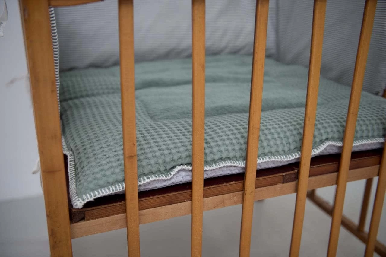 Krabbeldecke Amsterdam In Grün/Grau – Bild 4