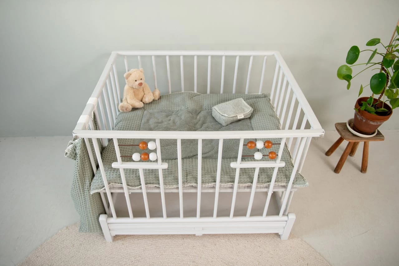 Krabbeldecke Amsterdam In Grün/Grau – Bild 6