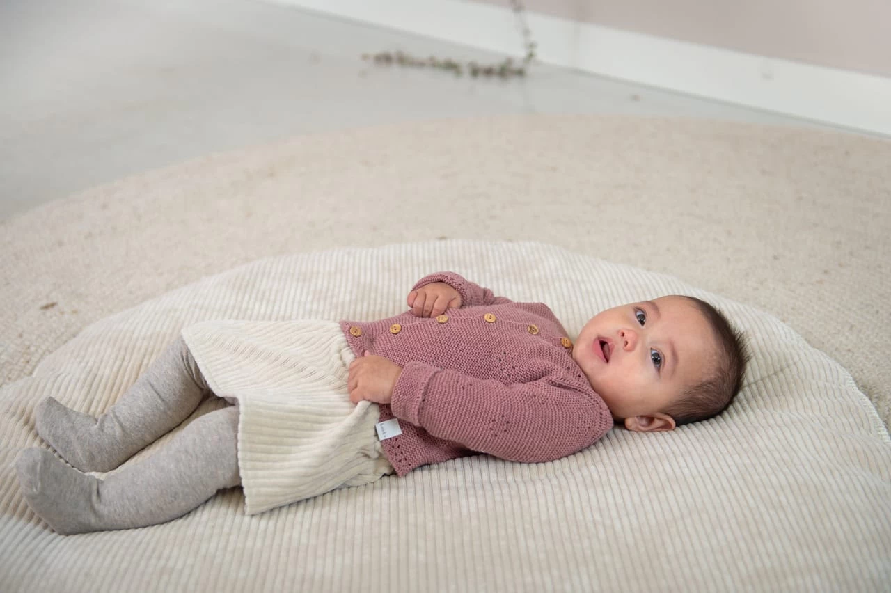 Krabbeldecke Rund Vik In Grün/Sand – Bild 7