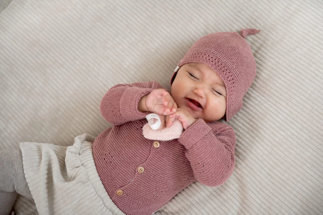 Krabbeldecke Rund Vik In Grün/Sand – Bild 8