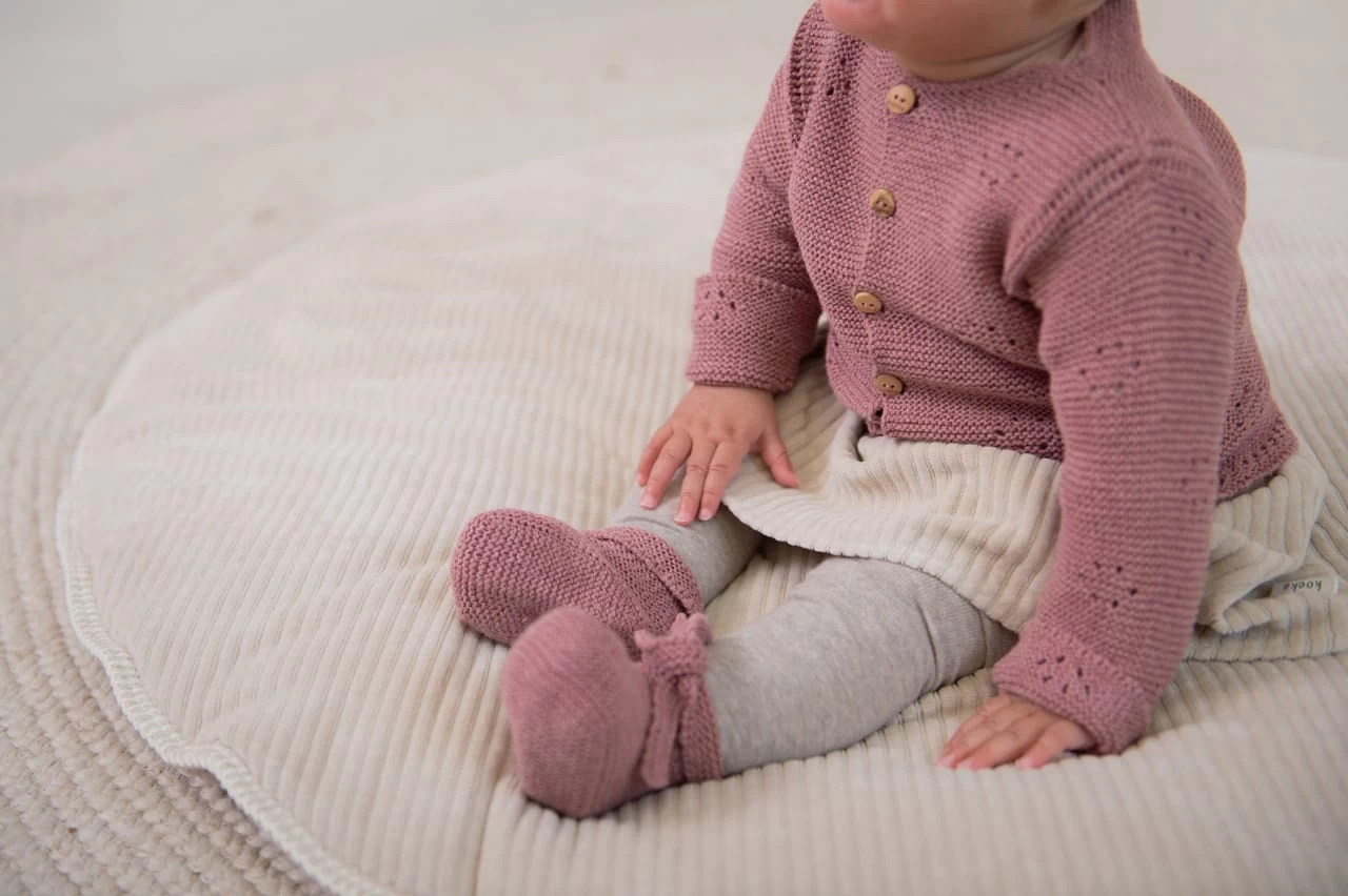 Krabbeldecke Rund Vik In Grün/Sand – Bild 10