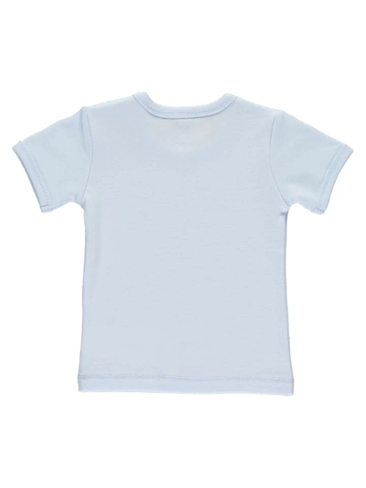 2er-Set: Shirts In Hellblau – Bild 3