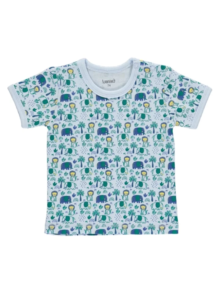 2er-Set: Shirts In Hellblau – Bild 4