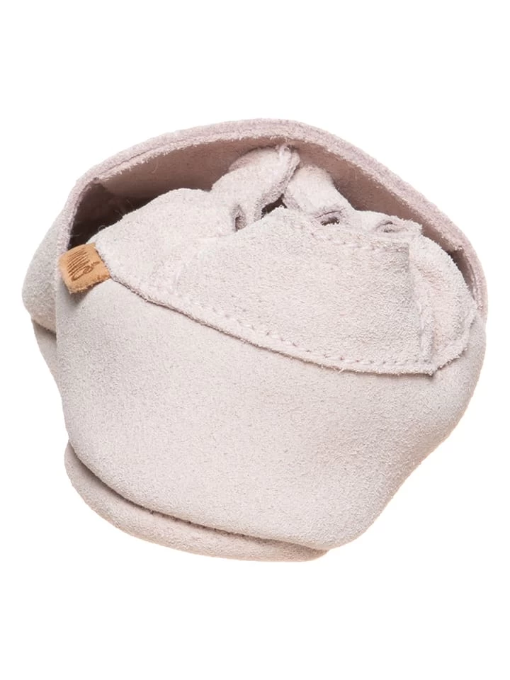 Leder-Krabbelschuhe In Beige â Bild 3