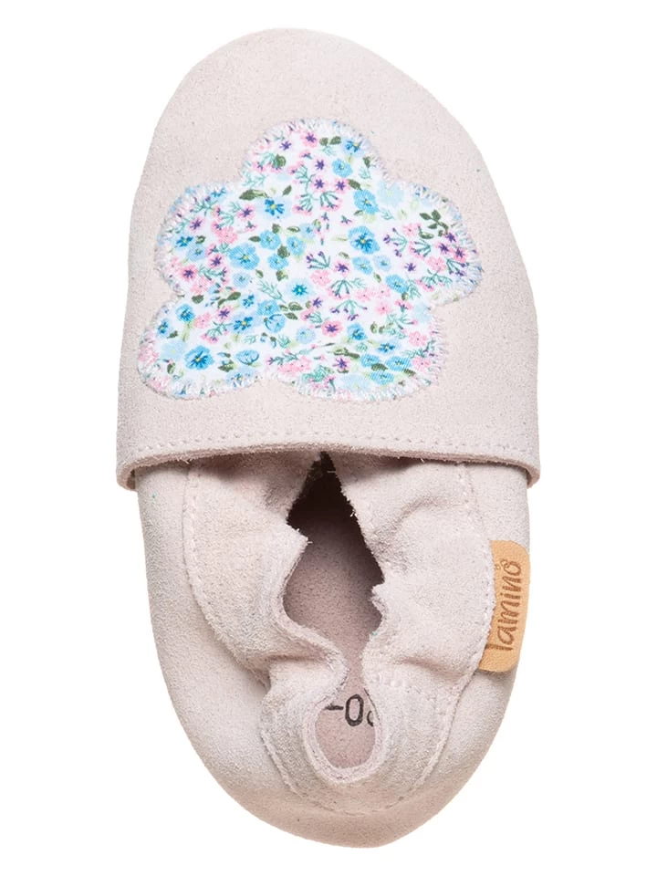 Leder-Krabbelschuhe In Beige â Bild 4