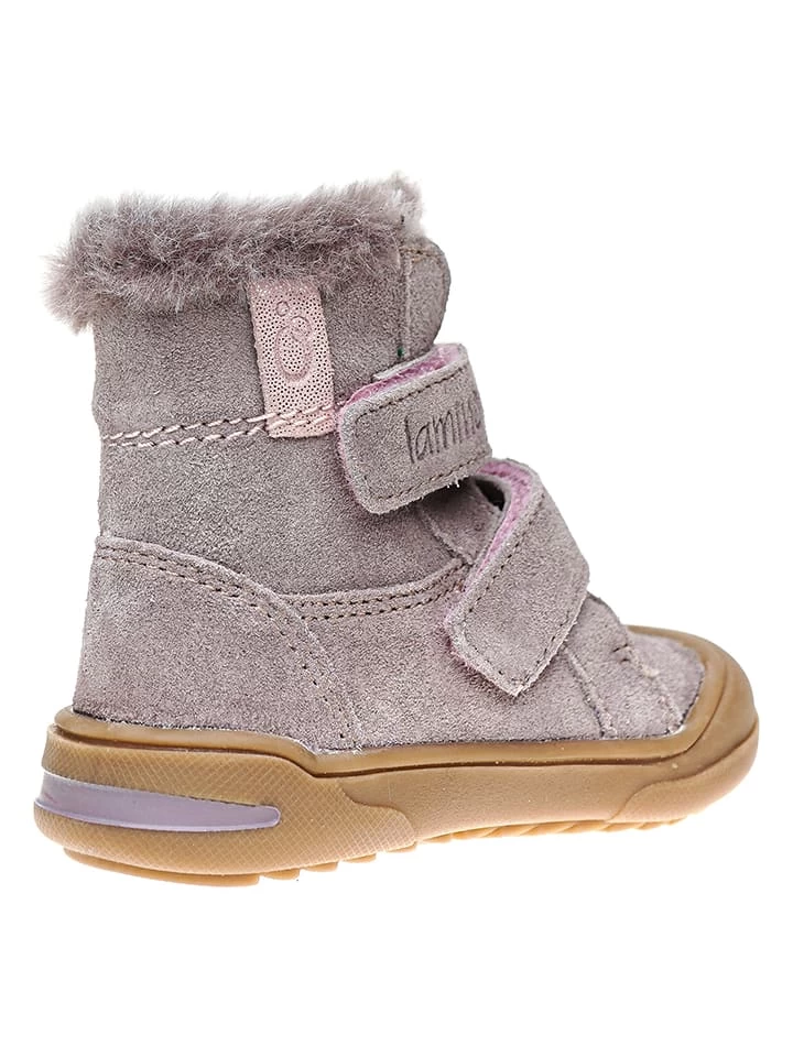 Leder-Winterboots In Mauve â Bild 5