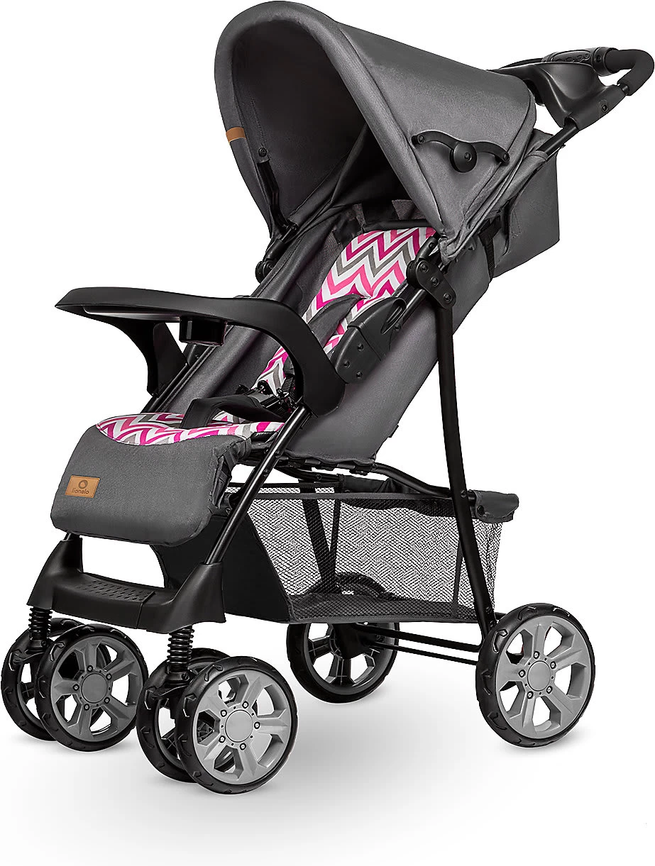 Lionelo Kinderwagen EMMA PLUS PINK SCANDI â Bild 2