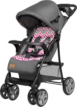Lionelo Kinderwagen EMMA PLUS PINK SCANDI