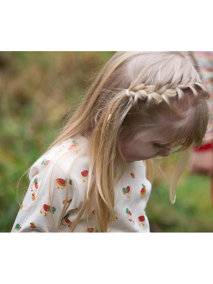 Longsleeve "Weather For Ducks" In Weiß – Bild 3