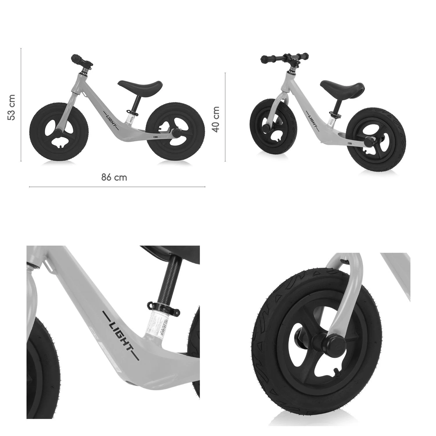 Laufrad Light 12" Lufträder In Blau – Bild 5